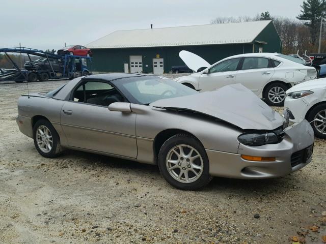 2G1FP22KX12120557 - 2001 CHEVROLET CAMARO BEIGE photo 1