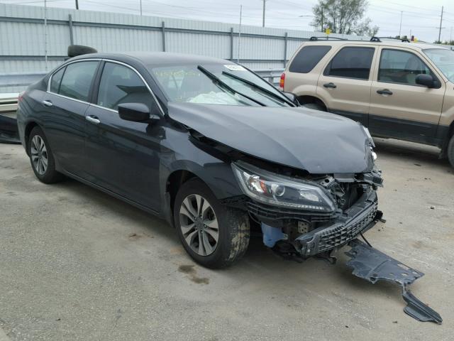 1HGCR2F36FA044007 - 2015 HONDA ACCORD LX BLACK photo 1