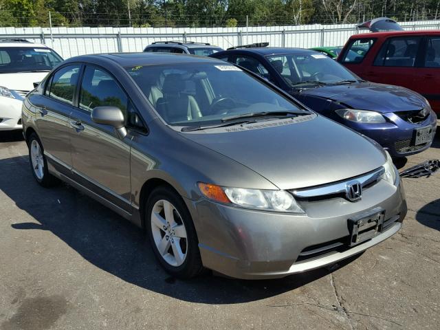 2HGFA16998H345734 - 2008 HONDA CIVIC EXL 灰色 照片 1