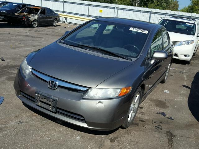 2HGFA16998H345734 - 2008 HONDA CIVIC EXL 灰色 照片 2