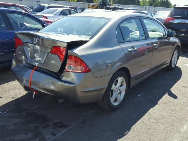 2HGFA16998H345734 - 2008 HONDA CIVIC EXL 灰色 照片 4