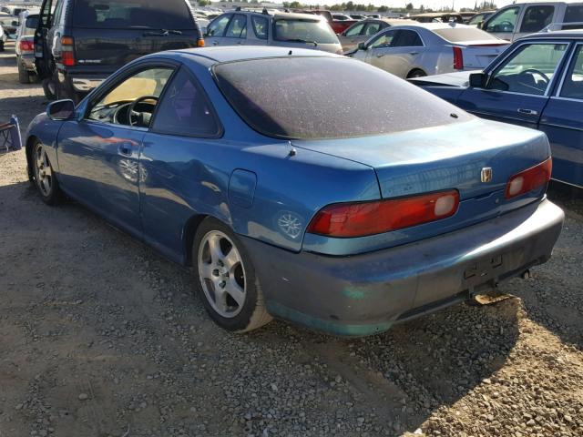 JH4DC239XTS003333 - 1996 ACURA INTEGRA GS BLUE photo 3