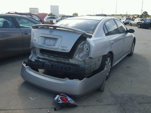 1N4AL11D46C147972 - 2006 NISSAN ALTIMA S SILVER photo 4