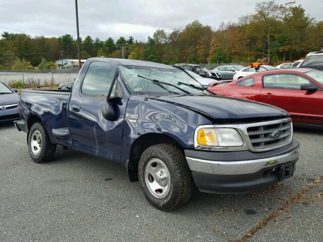 1FTRF07W53KB97787 - 2003 FORD F150 BLUE photo 1