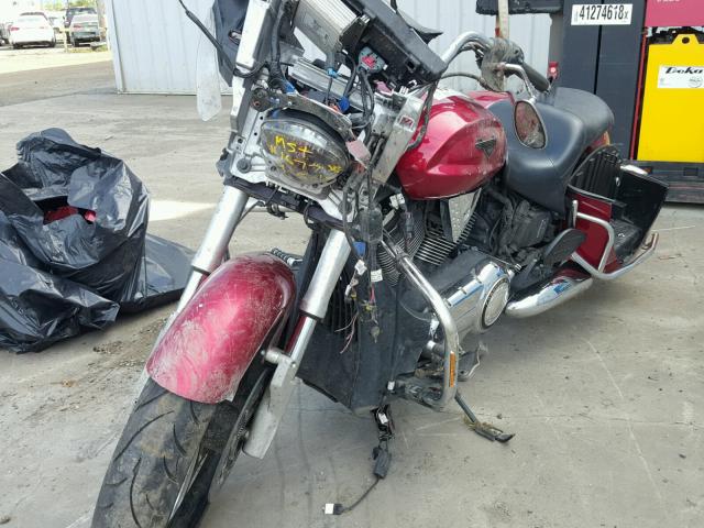 5VPTW36N6D3015687 - 2013 VICTORY MOTORCYCLES CROSS COUN Rojo foto 2