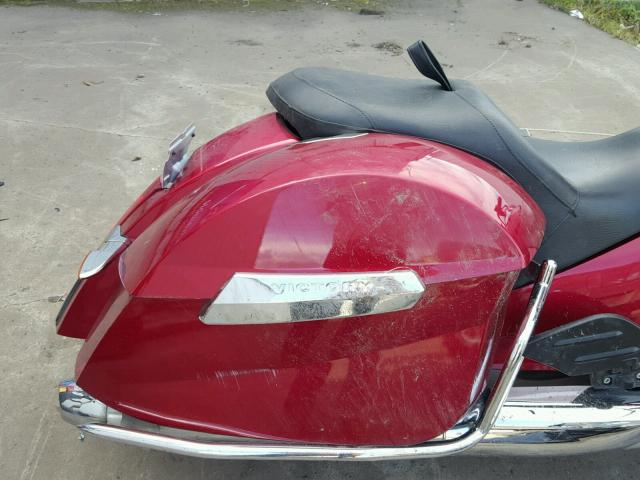 5VPTW36N6D3015687 - 2013 VICTORY MOTORCYCLES CROSS COUN Rojo foto 6
