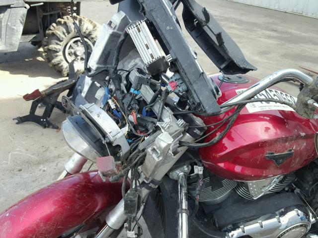 5VPTW36N6D3015687 - 2013 VICTORY MOTORCYCLES CROSS COUN Rojo foto 9