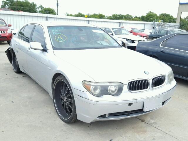 WBAGN63462DR04185 - 2002 BMW 745 LI SILVER photo 1