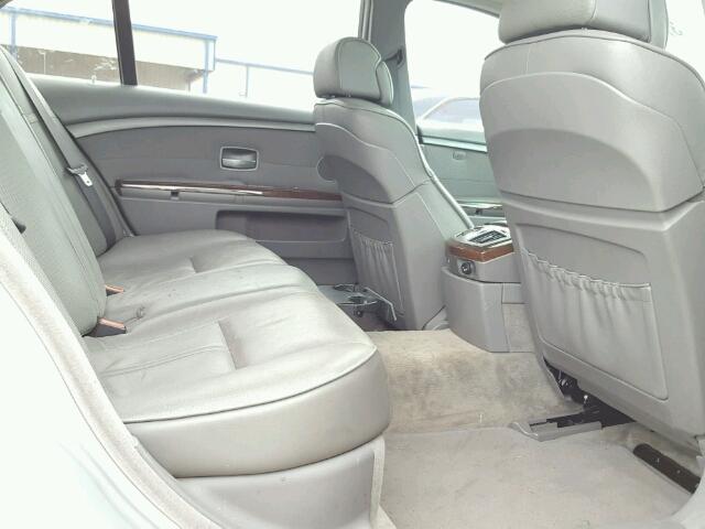 WBAGN63462DR04185 - 2002 BMW 745 LI SILVER photo 6