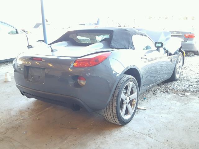 1G2MF35X68Y133774 - 2008 PONTIAC SOLSTICE G GRAY photo 4