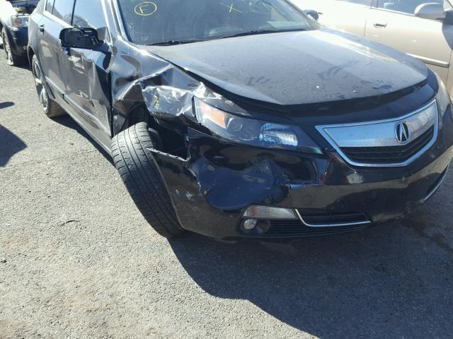 19UUA8F53CA006925 - 2012 ACURA TL BLACK photo 9