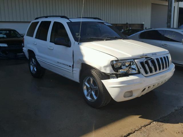 1J8GX58J82C316115 - 2002 JEEP GRAND CHER WHITE photo 1