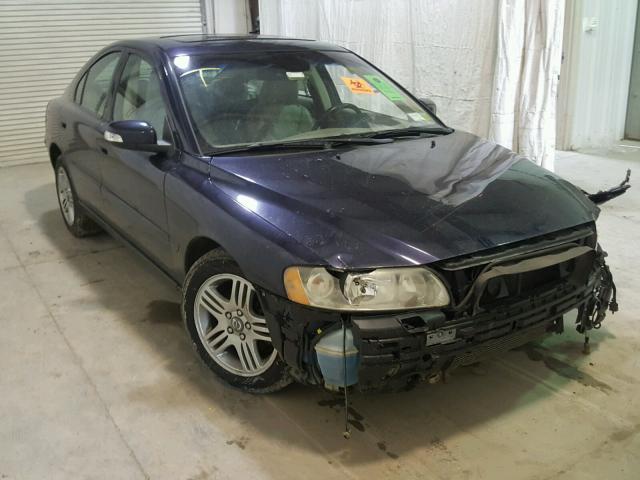 YV1RS592872635947 - 2007 VOLVO S60 2.5T BLUE photo 1