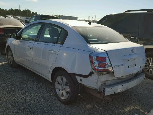 3N1AB61E97L720781 - 2007 NISSAN SENTRA 2.0 WHITE photo 3