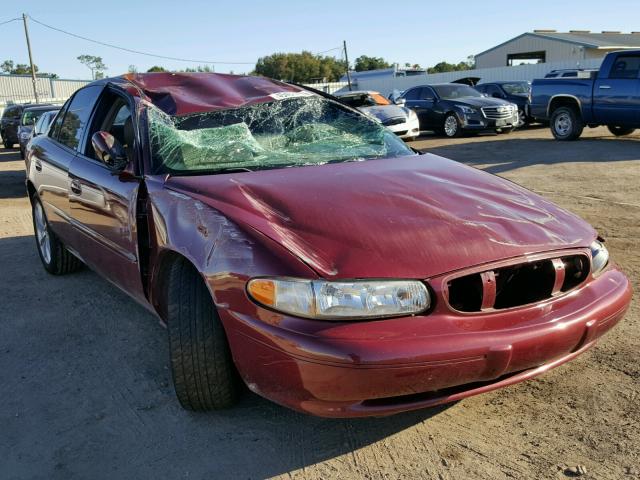 2G4WS52J031274374 - 2003 BUICK CENTURY CU BURGUNDY photo 1