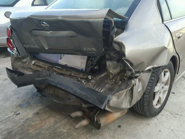 1N4AL11DX6C253102 - 2006 NISSAN ALTIMA S TAN photo 9