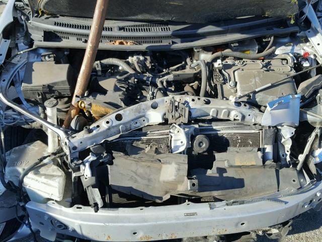 JTDKDTB34D1537640 - 2013 TOYOTA PRIUS C SILVER photo 7