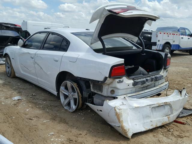 2C3CDXCTXEH189389 - 2014 DODGE CHARGER R/ WHITE photo 3