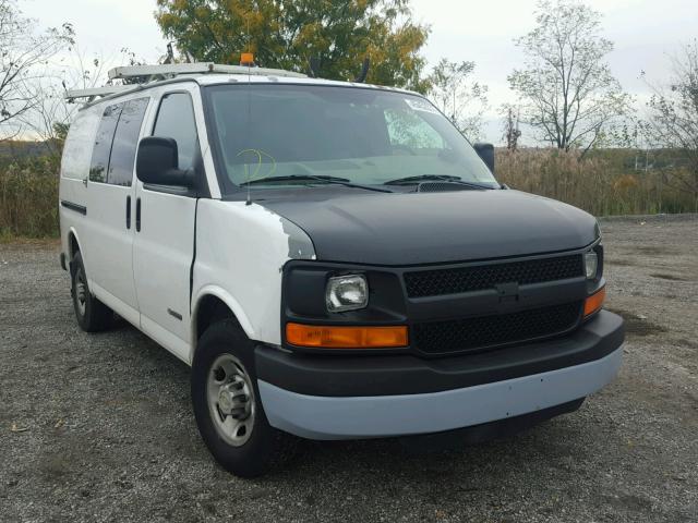 1GCGG25V751213880 - 2005 CHEVROLET EXPRESS G2 TWO TONE photo 1