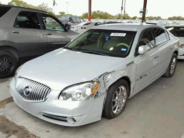 1G4HA5EM1AU118377 - 2010 BUICK LUCERNE CX WHITE photo 2