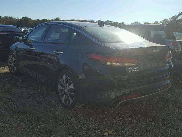 5XXGW4L25GG069230 - 2016 KIA OPTIMA SX BLACK photo 3