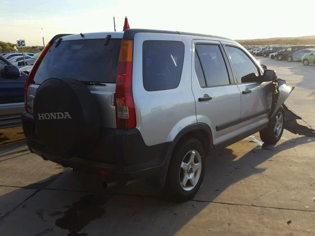 JHLRD68413C018597 - 2003 HONDA CR-V SILVER photo 4