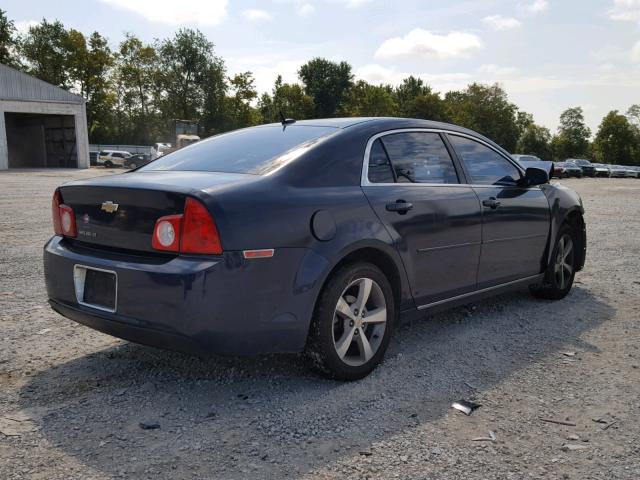 1G1ZC5E19BF108137 - 2011 CHEVROLET MALIBU 1LT BLUE photo 4