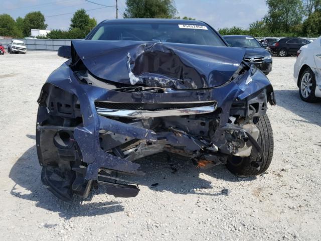 1G1ZC5E19BF108137 - 2011 CHEVROLET MALIBU 1LT BLUE photo 9