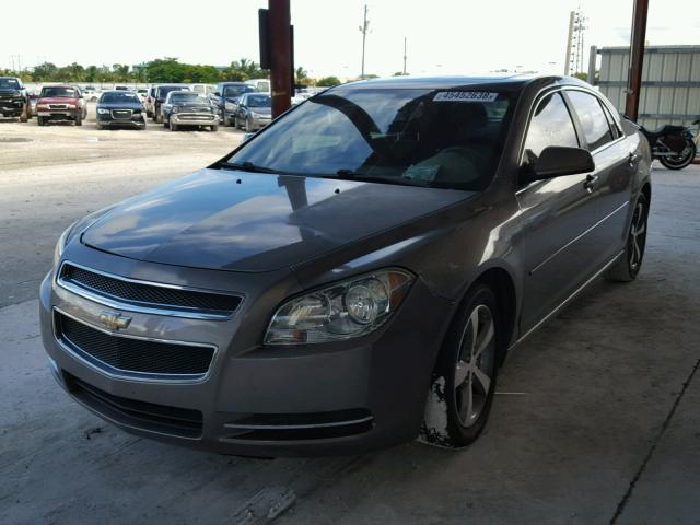1G1ZC5E16BF398448 - 2011 CHEVROLET MALIBU 1LT BROWN photo 2