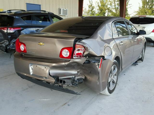 1G1ZC5E16BF398448 - 2011 CHEVROLET MALIBU 1LT BROWN photo 4