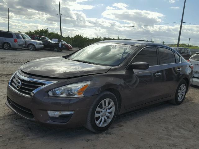 1N4AL3AP8FC414908 - 2015 NISSAN ALTIMA 2.5 BROWN photo 2