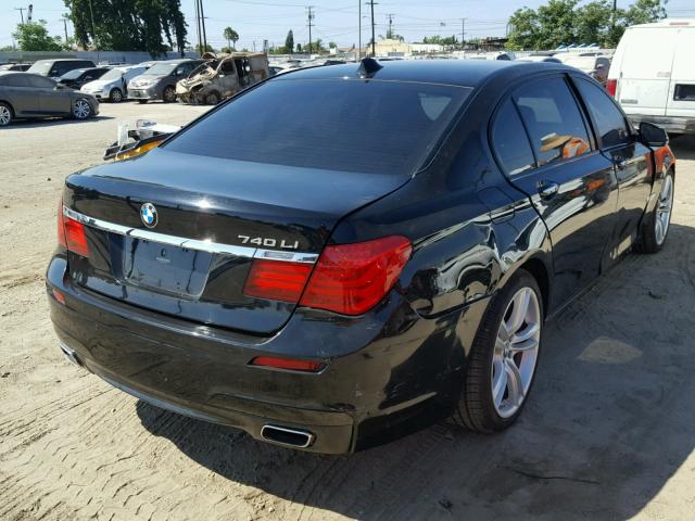 WBAYE4C58ED137882 - 2014 BMW 740 LI BLACK photo 4