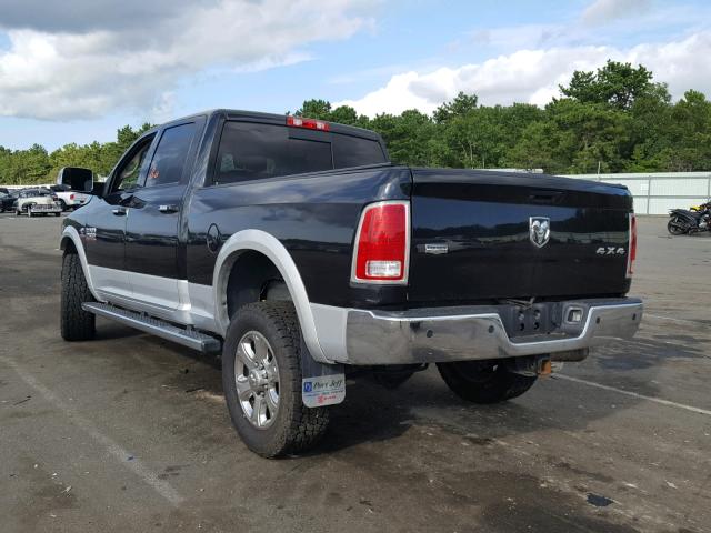 3C6UR5FLXFG691975 - 2015 RAM 2500 LARAM BLACK photo 3