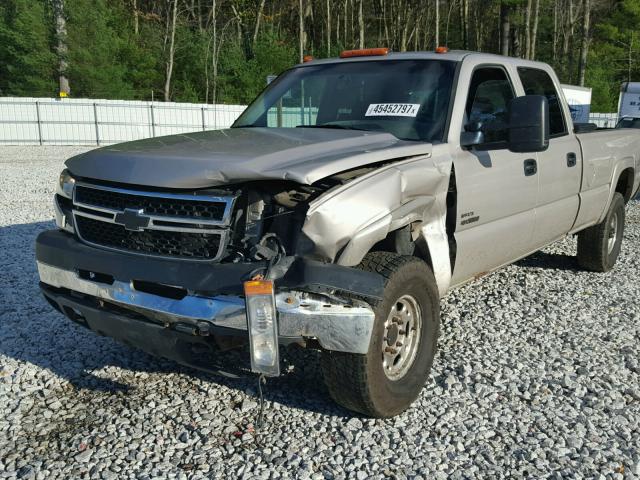 1GCHK33D57F143868 - 2007 CHEVROLET SILVERADO TAN photo 9