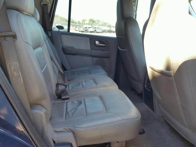 1FMRU15W54LA49922 - 2004 FORD EXPEDITION BLUE photo 6