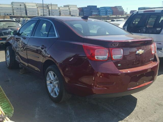 1G11C5SL1FF181172 - 2015 CHEVROLET MALIBU MAROON photo 3