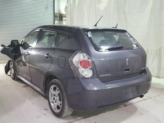 5Y2SP6E00AZ410021 - 2010 PONTIAC VIBE GRAY photo 3