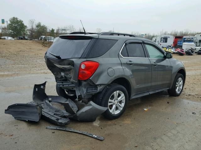 2GNFLEEK7D6135506 - 2013 CHEVROLET EQUINOX LT GRAY photo 4