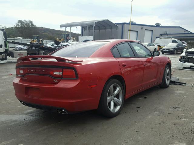 2B3CL5CT0BH571639 - 2011 DODGE CHARGER R/ RED photo 4