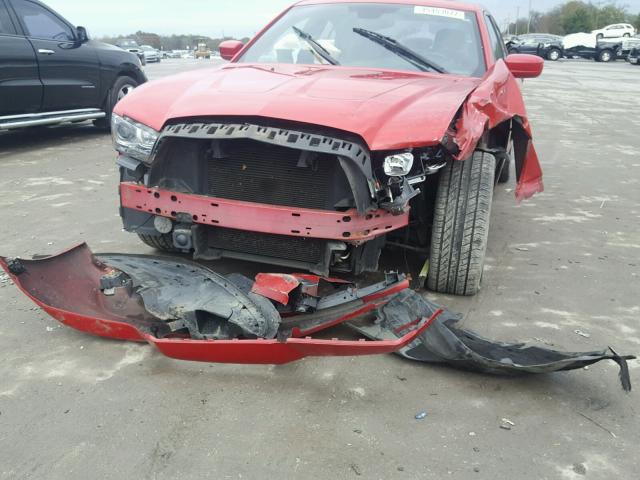 2B3CL5CT0BH571639 - 2011 DODGE CHARGER R/ RED photo 9