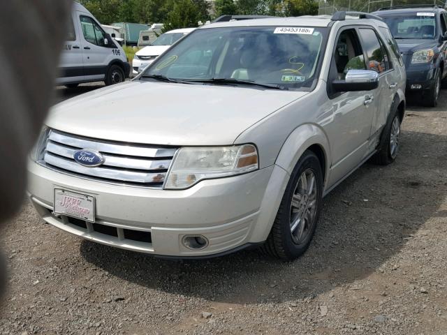 1FMDK06W58GA03286 - 2008 FORD TAURUS X L TAN photo 2