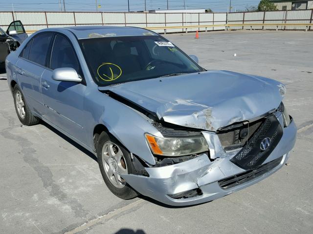 5NPEU46F56H141400 - 2006 HYUNDAI SONATA GLS SILVER photo 1