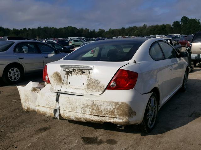 JTKDE167560107673 - 2006 TOYOTA SCION TC 白色 照片 4