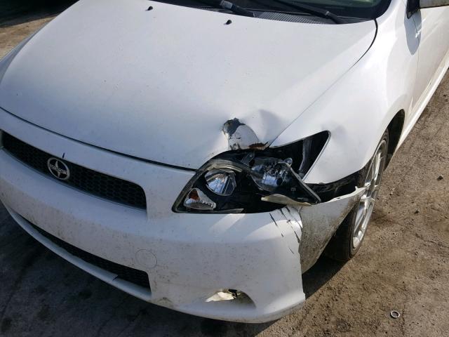 JTKDE167560107673 - 2006 TOYOTA SCION TC 白色 照片 9