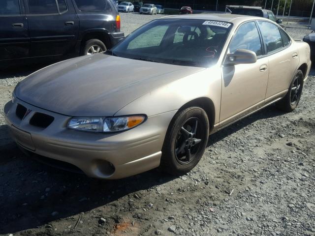 1G2WP52K62F284207 - 2002 PONTIAC GRAND PRIX GOLD photo 2