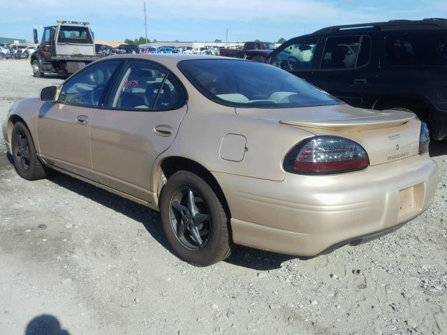 1G2WP52K62F284207 - 2002 PONTIAC GRAND PRIX GOLD photo 3