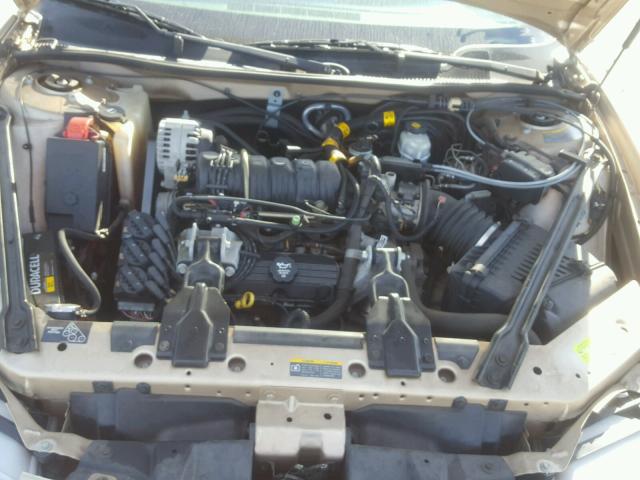 1G2WP52K62F284207 - 2002 PONTIAC GRAND PRIX GOLD photo 7