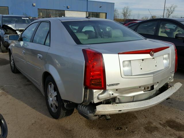 1G6DP567350159782 - 2005 CADILLAC CTS SILVER photo 3