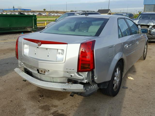 1G6DP567350159782 - 2005 CADILLAC CTS SILVER photo 4