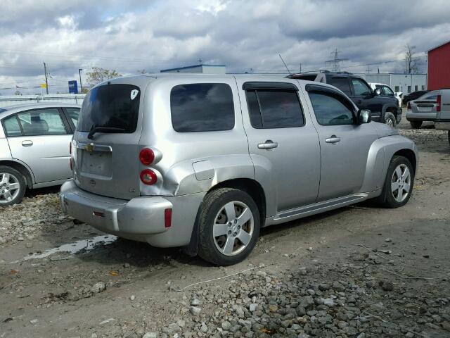 3GNDA13D47S614966 - 2007 CHEVROLET HHR LS GRAY photo 4